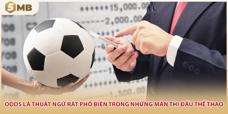 Odds là thuật ngữ rất phổ biến trong những màn thi đấu thể thao